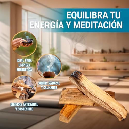 Copalosanto - Ensemble de 6 Palo Santo et 6 Sauge de Californie | Naturgelement Taillé | Récolté de Manière durable, Palo Santo - Image 3