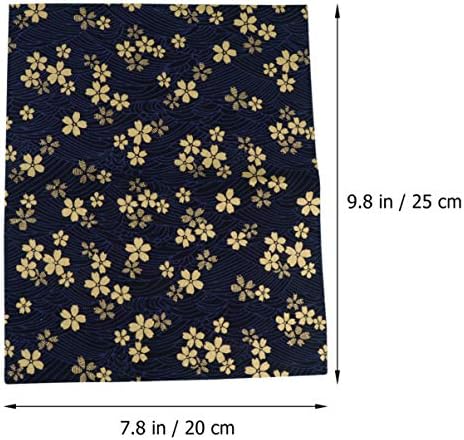10 pcs coton tissu Feuilles Quilting tissus à coudre style fleur imprimé tissu patchwork pour bricolage artisanat couture scrapbooking vêlements 20x25mm mm - Image 6