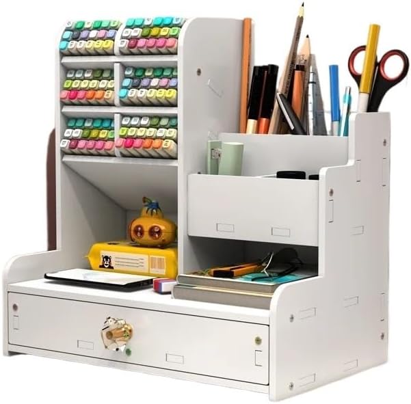 Boîte de Rangement en Bois Nordic Ins - Grande Capacité - Boîte de Rangement en Bois - W2117 (01)