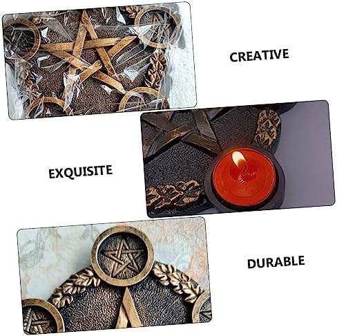 1 PC Chandelier Pentagramme Titulaire de Star Tealight Plateau Porte-Bougie Bougie en Form - Image 6