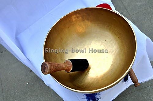 D-chakra Master Bol de Méditation Tibétain Chant Avec Coussin, Maillet et Baguette de Tambour - Image 2