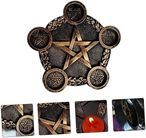 1 PC Chandelier Pentagramme Titulaire de Star Tealight Plateau Porte-Bougie Bougie en Form - Image 7