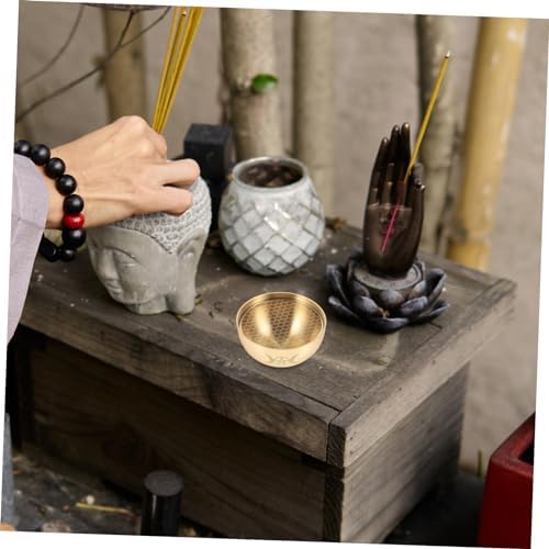 Biudeco bol en laiton exquis pour quatre naissances sacrificielles décoration d'Autel sacré Accessoire d'Halloween - Image 7