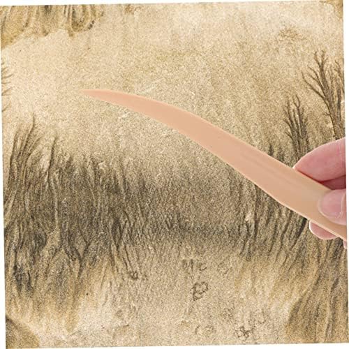 Orfofe 1 Jeu Râteau à Sable Outils de Jardin Jouets Miniatures Meditation Accessoires Râteau de Jardin Zen Trousse Enfant Artisanat Outils de Jardin Zen Râteau de Jardin de Sable - Image 8