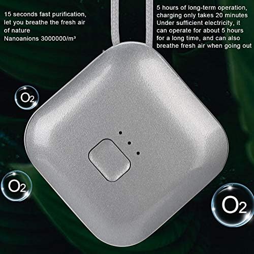Purificateur d'Air Portable, Généraur d'Ozone Ozonateur Machine domestique à ozone NetToyeur de Voture Stérilisateur filtre à l'air pour l'élimination des Odeurs NetToyant Stérilisateur (# 2) - Image 5