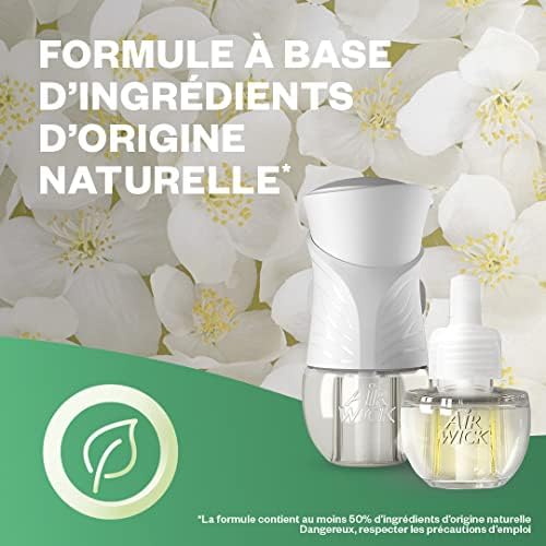 Air Wick Désodorisant Kit de la Maison Diffuseur Electrique + 3 RECHARGES PARFUM VANILLE & ORCHIDEE X 19 ML - Image 4