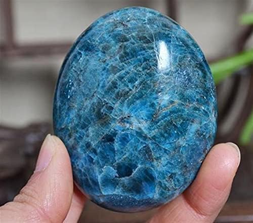 Doupe Décoration de Cristaux de Guérison 120G APATITE GEM CRISTAL MINÉLAL CRISTAL CADEAU PURIFICATION Rayonment Protection (taille: 60-80g)