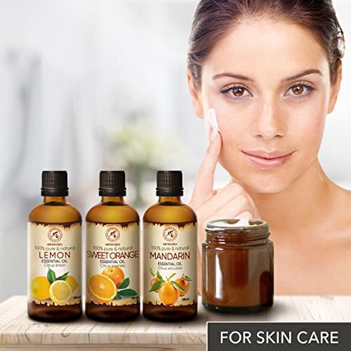 Ensemble Huiles Essentielles - 3x100ml - He Citron - He Orange - He Mandarine - Kit Huiles Essentielles Aromathérapie pour les diffuseurs - Huiles de Bain - Pure et Naturelle - Image 7