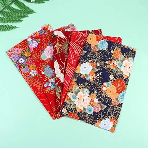 10 pcs coton tissu Feuilles Quilting tissus à coudre style fleur imprimé tissu patchwork pour bricolage artisanat couture scrapbooking vêlements 20x25mm mm - Image 2