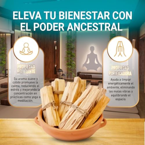 Copalosanto - Ensemble de 6 Palo Santo et 6 Sauge de Californie | Naturgelement Taillé | Récolté de Manière durable, Palo Santo - Image 4