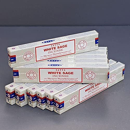 Satya Encens Sauge Blanche 15 Gr. X 12 boîtes = 180 gr .. - Image 2