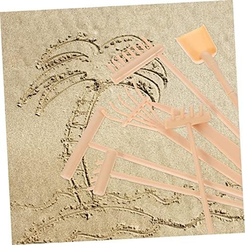 Orfofe 1 Jeu Râteau à Sable Outils de Jardin Jouets Miniatures Meditation Accessoires Râteau de Jardin Zen Trousse Enfant Artisanat Outils de Jardin Zen Râteau de Jardin de Sable - Image 5