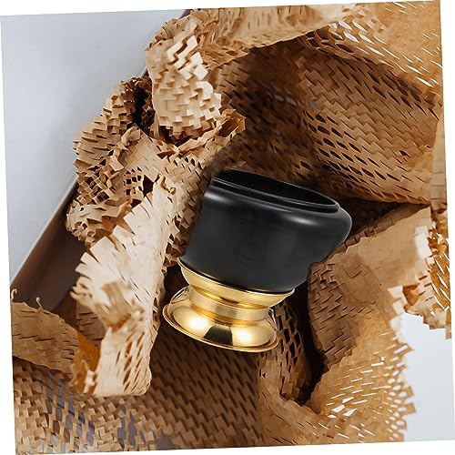1 pc bol de musique bouddha en cuivre bol chantant pratique bol zen engistroir instrument pour bol de yoga outil de méditation bol de prière chien Panneaux d'Avertissement décorations enfant fer - Image 3