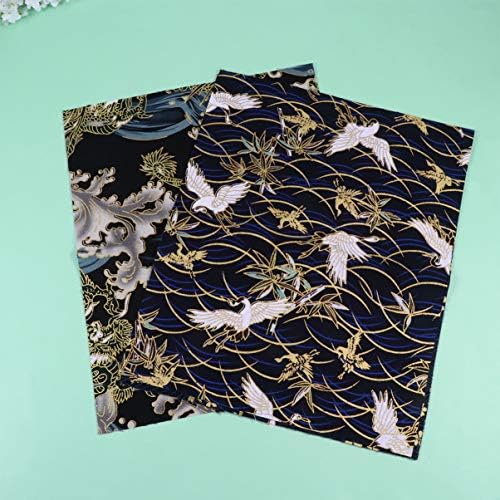 10 pcs coton tissu Feuilles Quilting tissus à coudre style fleur imprimé tissu patchwork pour bricolage artisanat couture scrapbooking vêlements 20x25mm mm - Image 5