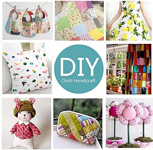 Carrés de Tissu patchwork en coton 7 pièces tissus en coton faisceau 50 * 50cm motif floral et pois assortis tissus de coton aU mantre pour couture patchwork couture camiffons diy artcraft - Image 2